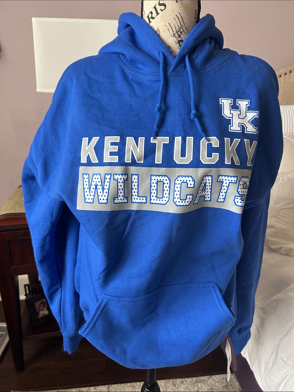 Kentucky Wildcats Royal Blue Crewneck Hoodie